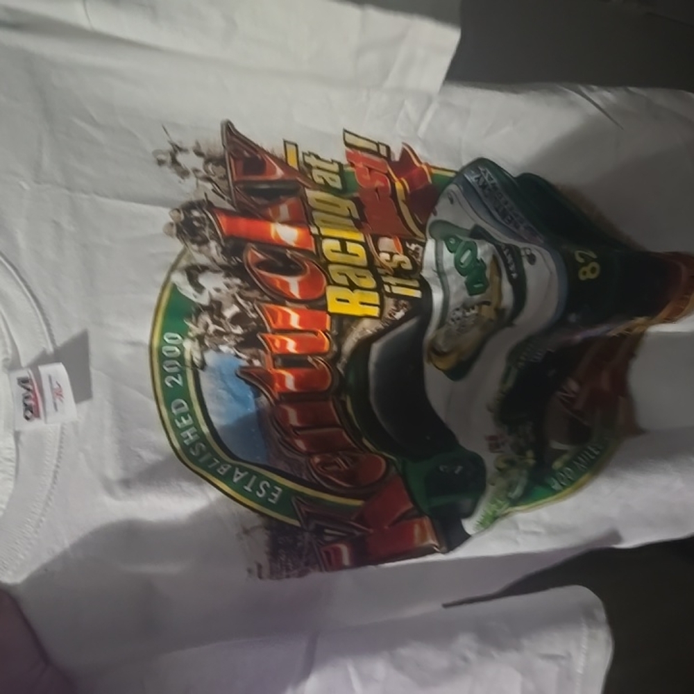 Chase Authentics Kentucky Speedway 2012 quaker state 400 2 side t shirt Xl